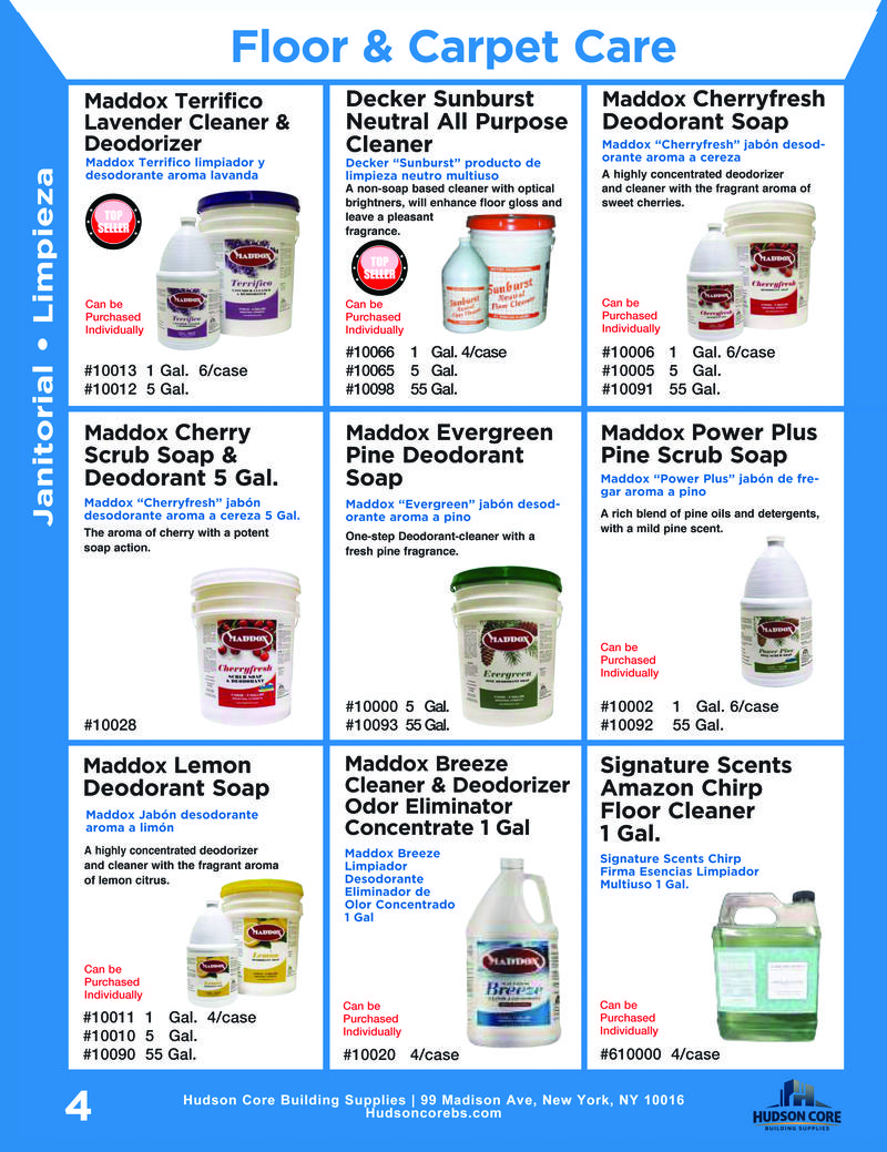 Cleaning Chemicals